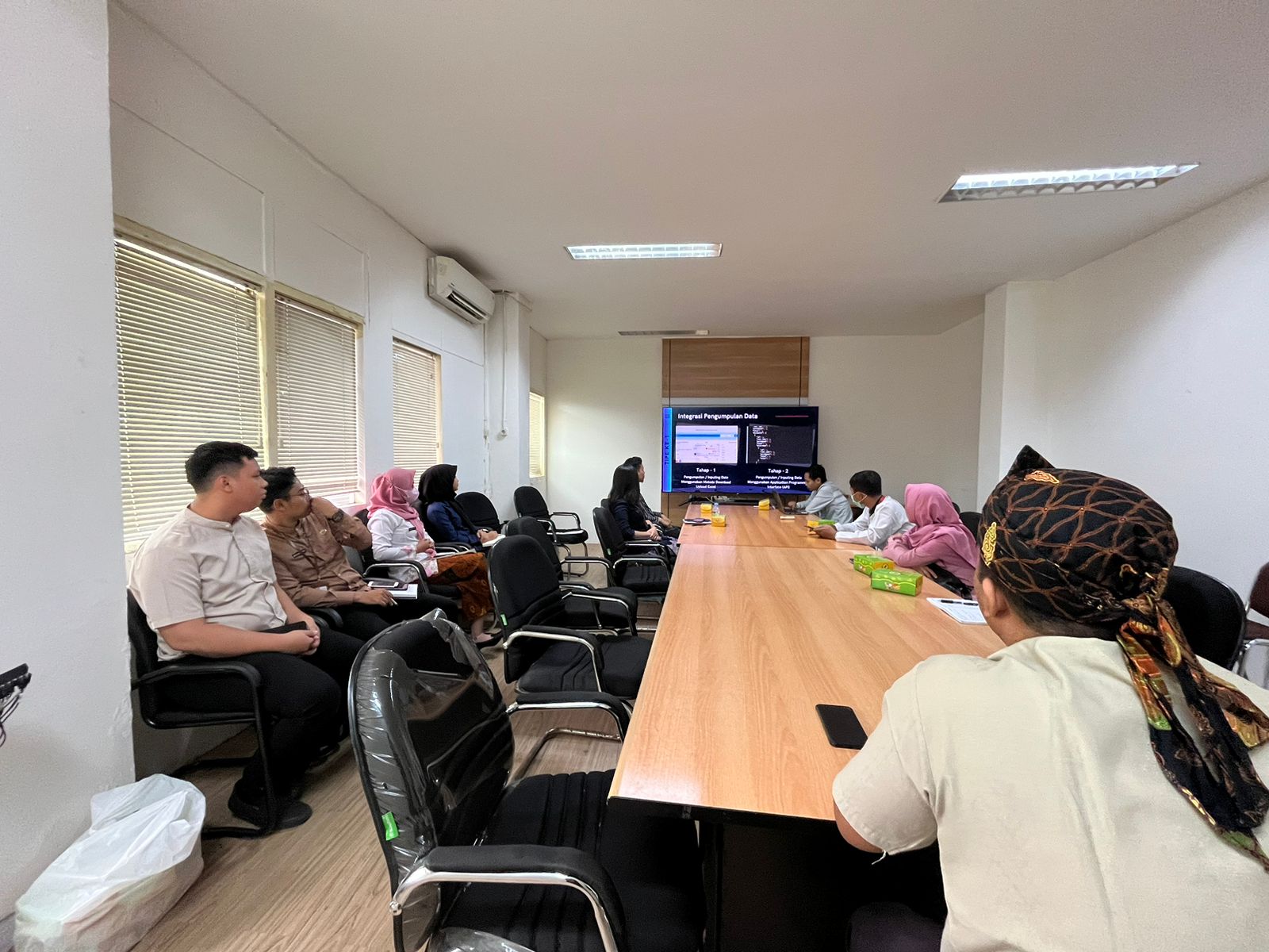 Rapat Koordinasi Integrasi Data Sektoral di Aplikasi Data/Website data pada Perangkat Daerah dengan Portal Satu Data Indonesia Tingkat Kota Semarang